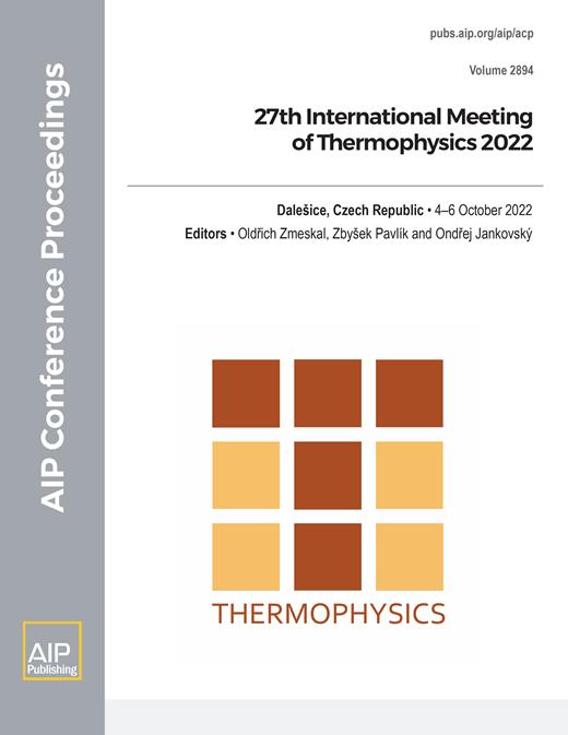 AIP Conference Proceedings Cover Image for Volume 2894, Issue 1