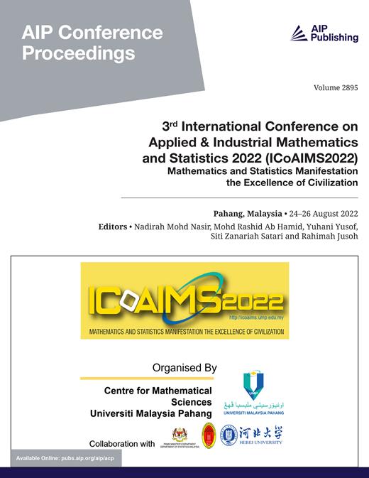 AIP Conference Proceedings Cover Image for Volume 2895, Issue 1