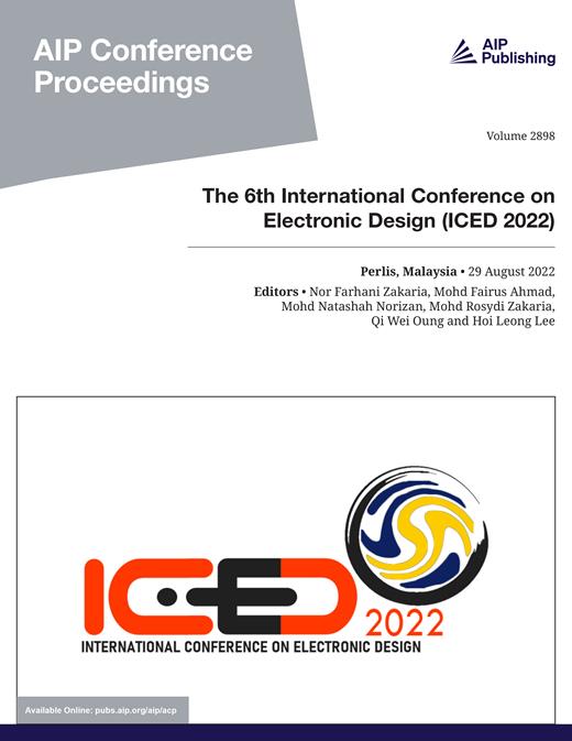 AIP Conference Proceedings Cover Image for Volume 2898, Issue 1