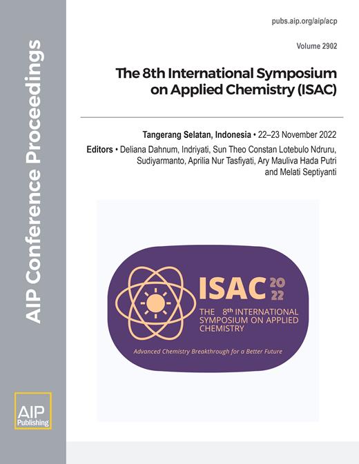 AIP Conference Proceedings Cover Image for Volume 2902, Issue 1