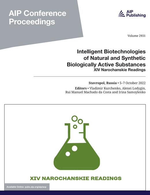 AIP Conference Proceedings Cover Image for Volume 2931, Issue 1