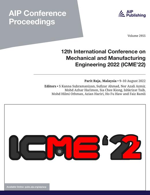 AIP Conference Proceedings Cover Image for Volume 2955, Issue 1