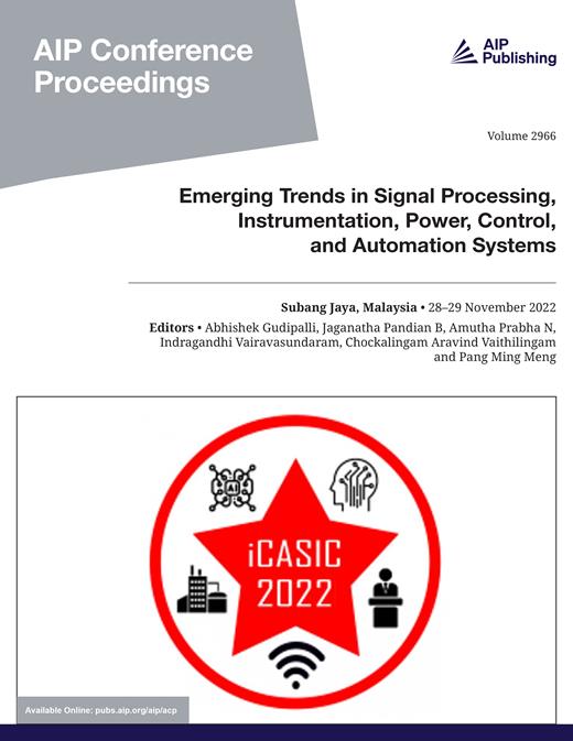 AIP Conference Proceedings Cover Image for Volume 2966, Issue 1