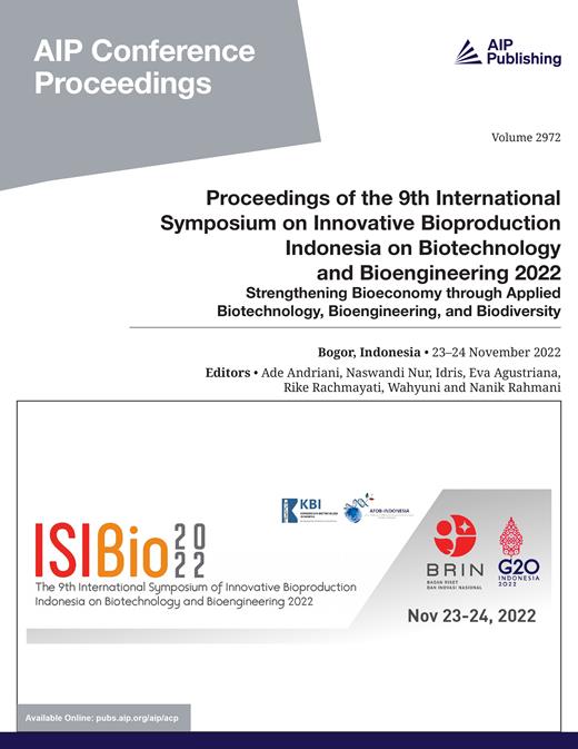 AIP Conference Proceedings Cover Image for Volume 2972, Issue 1