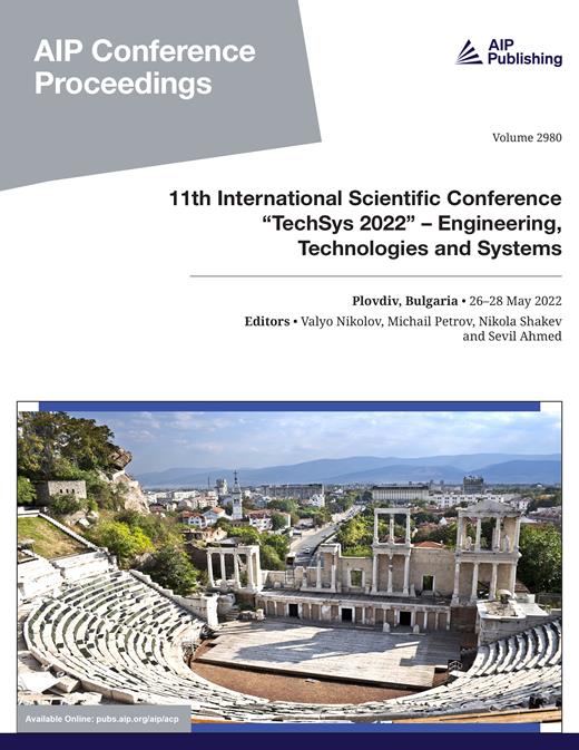 AIP Conference Proceedings Cover Image for Volume 2980, Issue 1