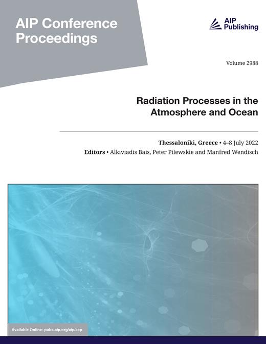 AIP Conference Proceedings Cover Image for Volume 2988, Issue 1