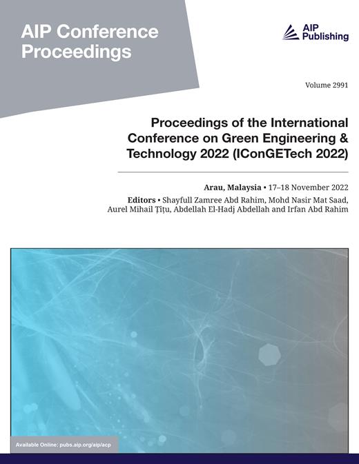 AIP Conference Proceedings Cover Image for Volume 2991, Issue 1