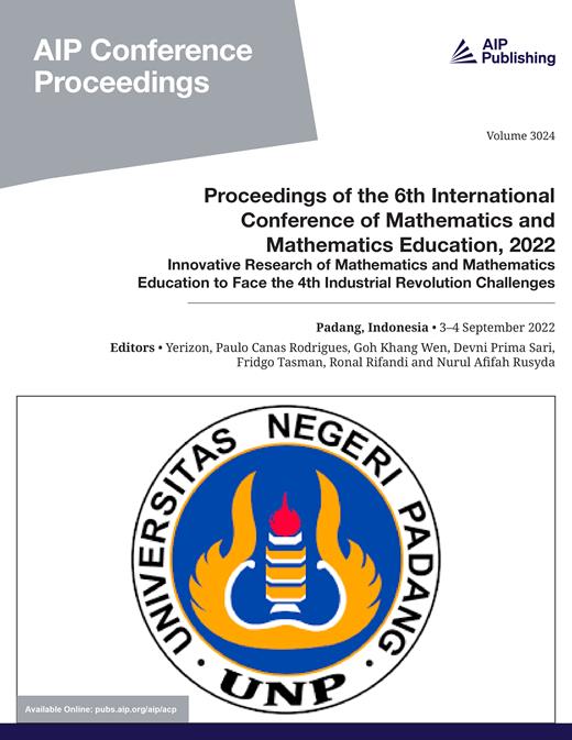 AIP Conference Proceedings Cover Image for Volume 3024, Issue 1