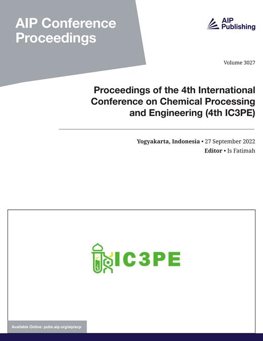 AIP Conference Proceedings Cover Image for Volume 3027, Issue 1