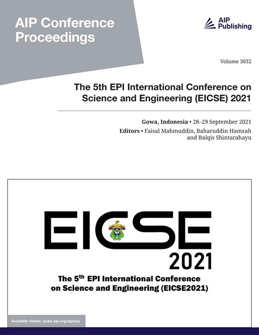 AIP Conference Proceedings Cover Image for Volume 3032, Issue 1