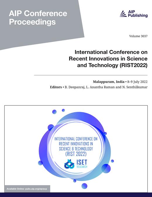 AIP Conference Proceedings Cover Image for Volume 3037, Issue 1