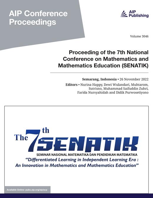 AIP Conference Proceedings Cover Image for Volume 3046, Issue 1