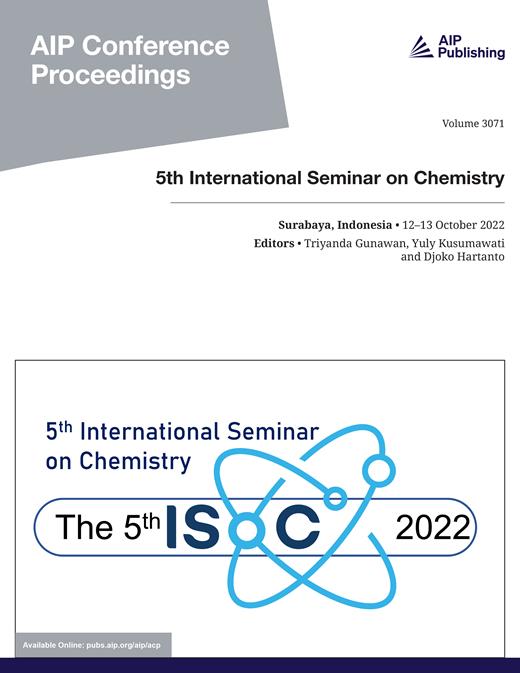 AIP Conference Proceedings Cover Image for Volume 3071, Issue 1