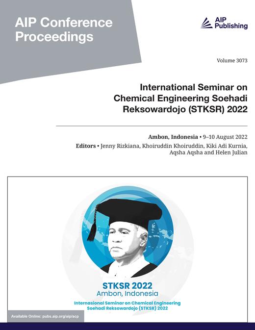 AIP Conference Proceedings Cover Image for Volume 3073, Issue 1