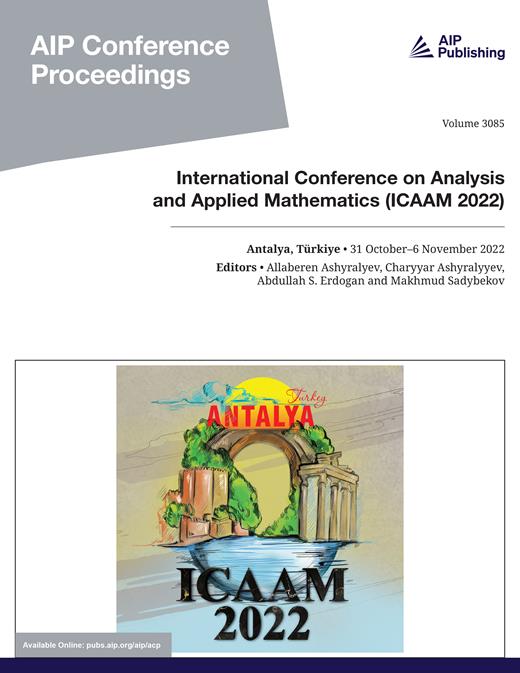 AIP Conference Proceedings Cover Image for Volume 3085, Issue 1