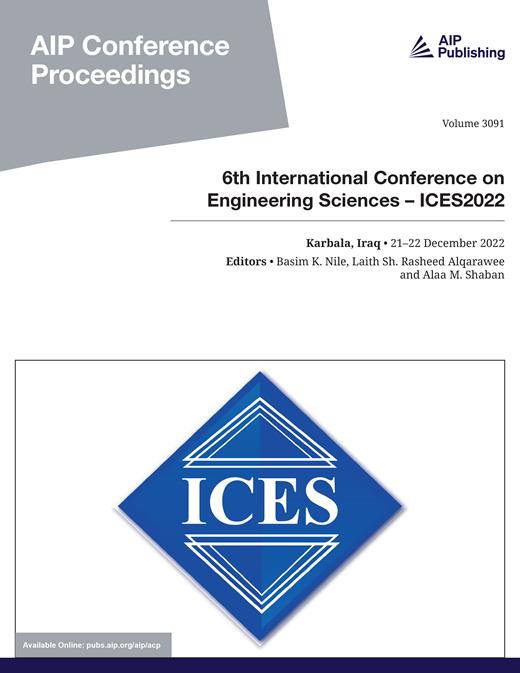 AIP Conference Proceedings Cover Image for Volume 3091, Issue 1