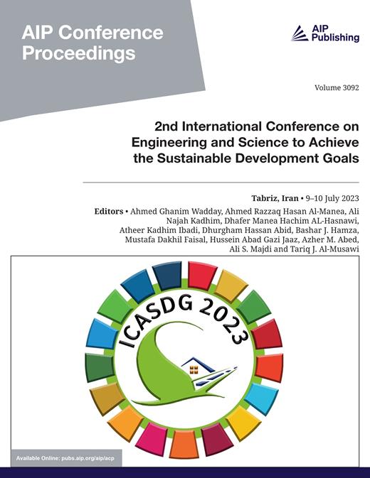 AIP Conference Proceedings Cover Image for Volume 3092, Issue 1