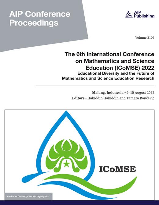 AIP Conference Proceedings Cover Image for Volume 3106, Issue 1