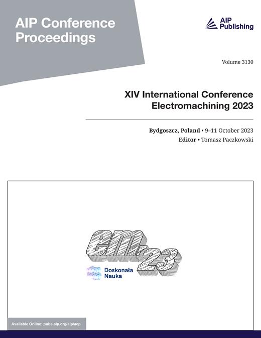 AIP Conference Proceedings Cover Image for Volume 3130, Issue 1