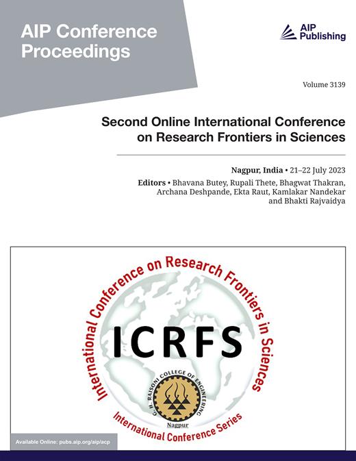 AIP Conference Proceedings Cover Image for Volume 3139, Issue 1