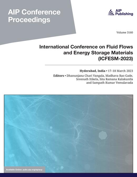 AIP Conference Proceedings Cover Image for Volume 3160, Issue 1