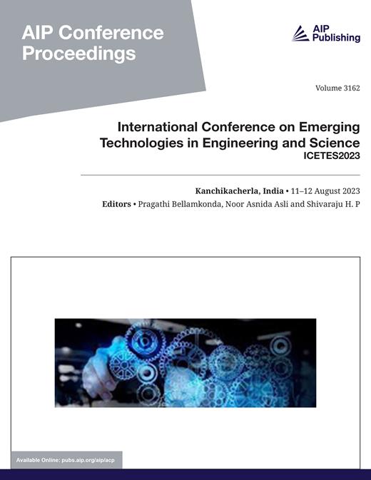 AIP Conference Proceedings Cover Image for Volume 3162, Issue 1