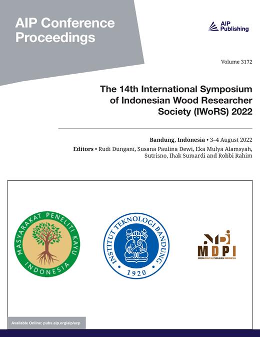 AIP Conference Proceedings Cover Image for Volume 3172, Issue 1