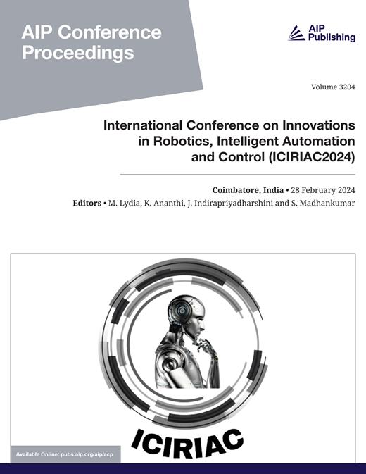AIP Conference Proceedings Cover Image for Volume 3204, Issue 1