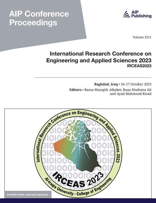 AIP Conference Proceedings Cover Image for Volume 3211, Issue 1