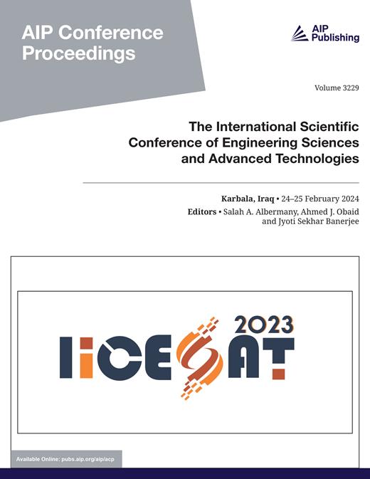 AIP Conference Proceedings Cover Image for Volume 3229, Issue 1