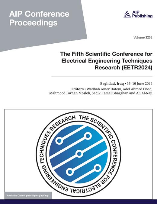 AIP Conference Proceedings Cover Image for Volume 3232, Issue 1