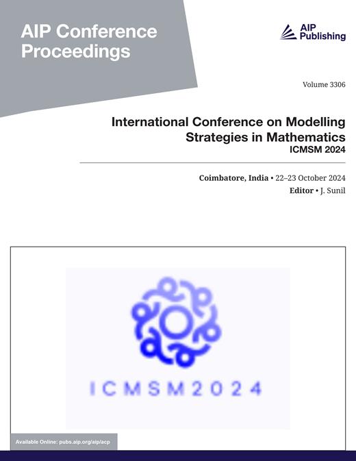 AIP Conference Proceedings Cover Image for Volume 3306, Issue 1