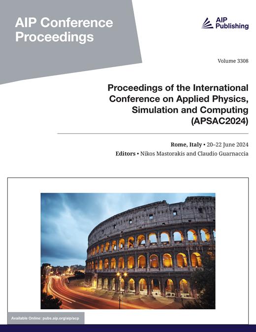 AIP Conference Proceedings Cover Image for Volume 3308, Issue 1