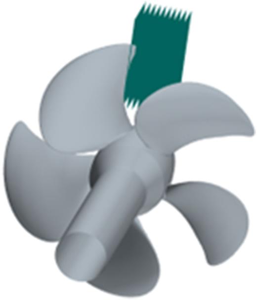 Numerical study on prediction and discrimination methods of propeller