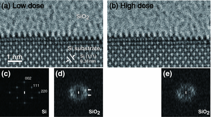 Metastable ultrathin crystal in thermally grown SiO2 film on Si ...