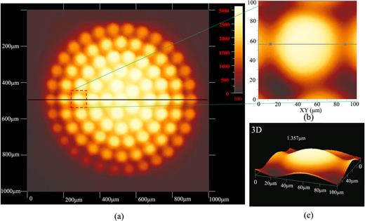 Fast fabrication of curved microlens array using DMD-based lithography ...