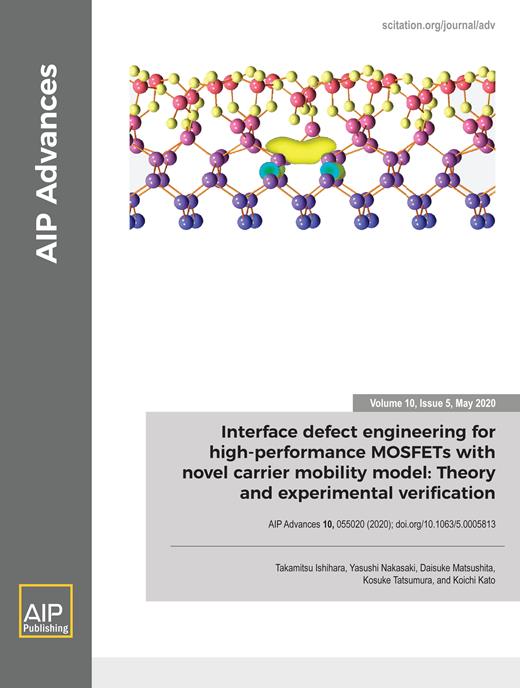 AIP Advances Cover Image for Volume 10, Issue 5