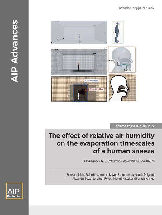 AIP Advances Cover Image for Volume 12, Issue 7