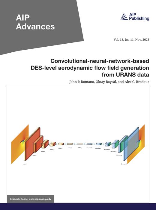 AIP Advances Cover Image for Volume 13, Issue 11
