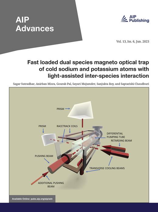 AIP Advances Cover Image for Volume 13, Issue 6