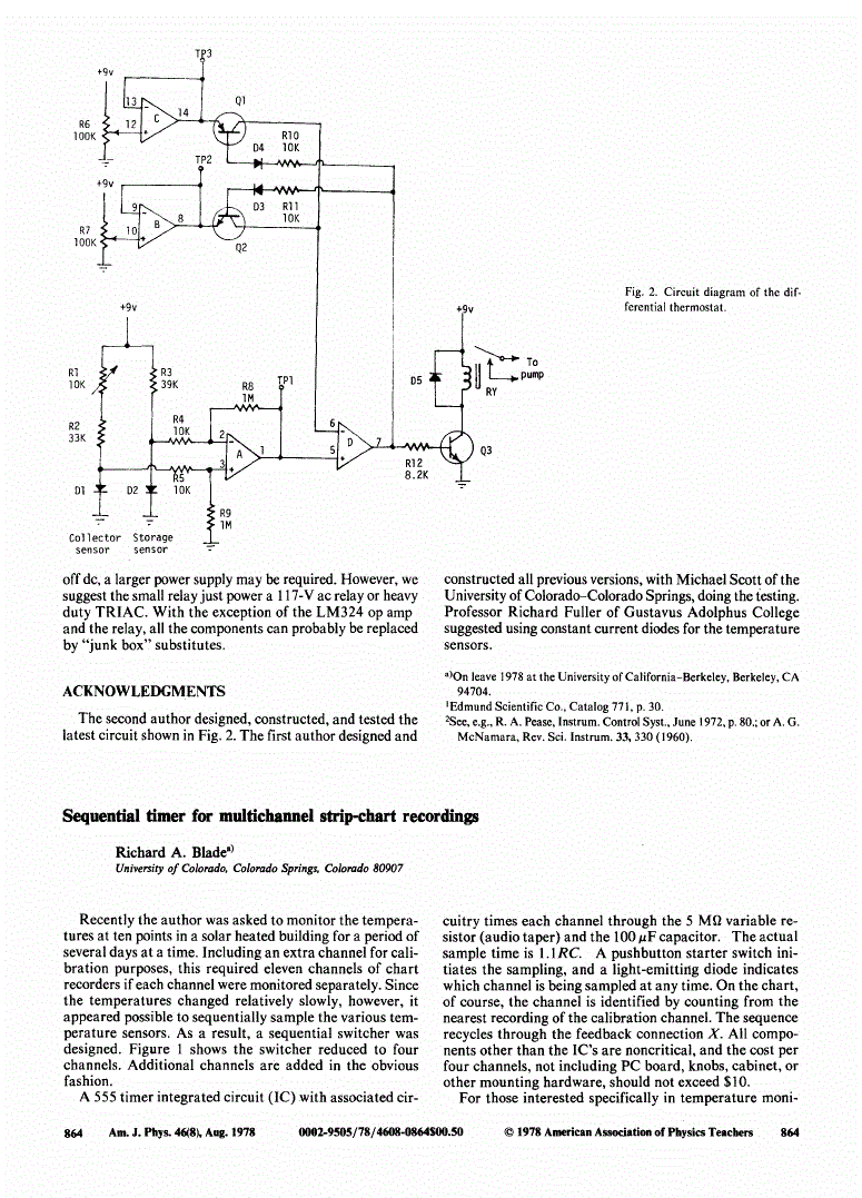 First page of Sequential timer for multichannel strip‐chart recordings