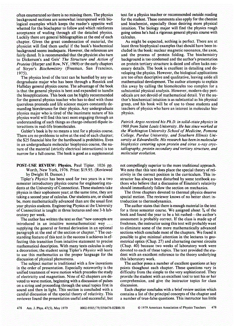 First page of POST−USE REVIEW: <italic>P</italic><italic>h</italic><italic>y</italic><italic>s</italic><italic>i</italic><italic>c</italic><italic>s</italic>