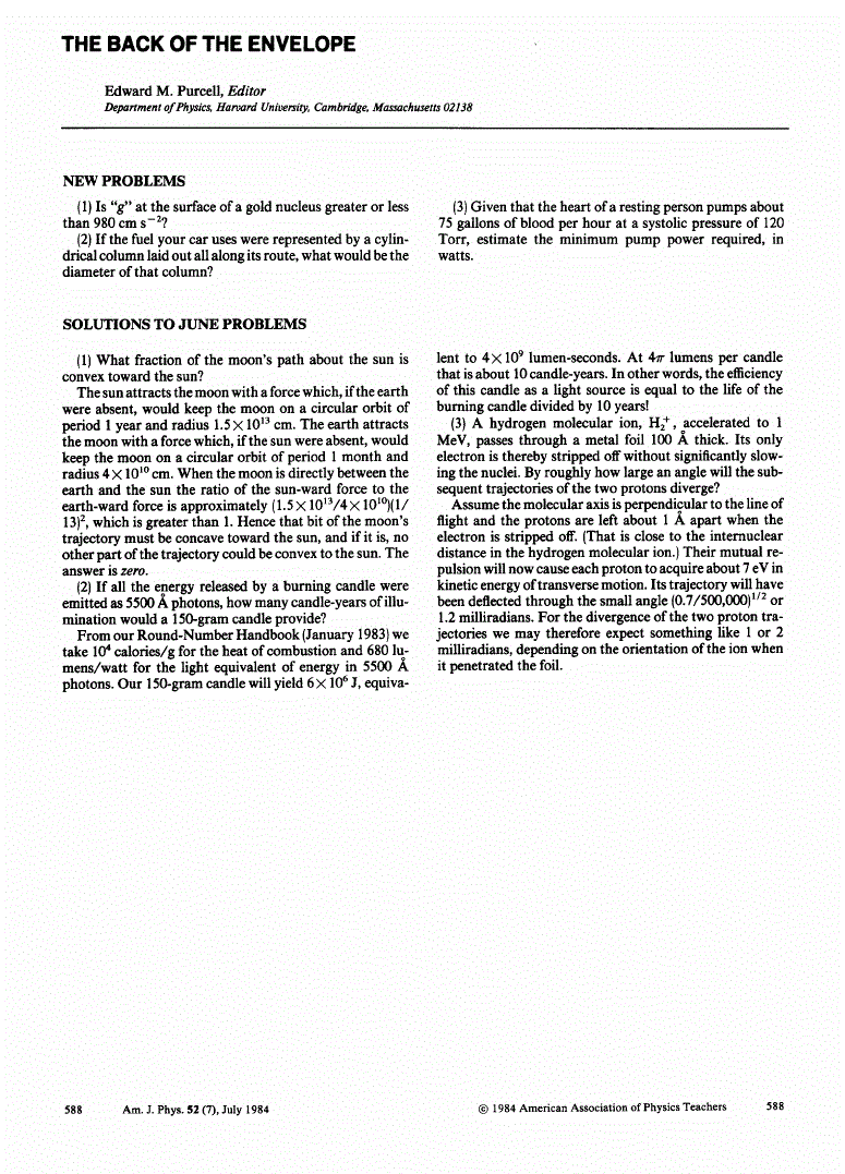 First page of New Problems