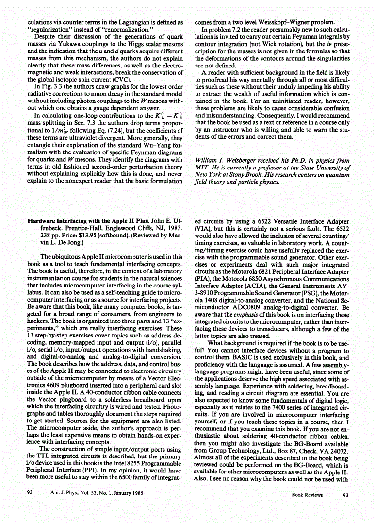 First page of <italic>Hardware Interfacing With the Apple II Plus</italic>