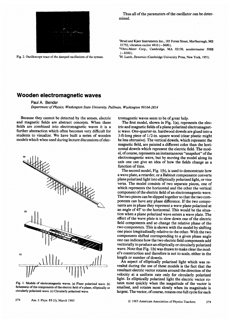 First page of Wooden electromagnetic waves