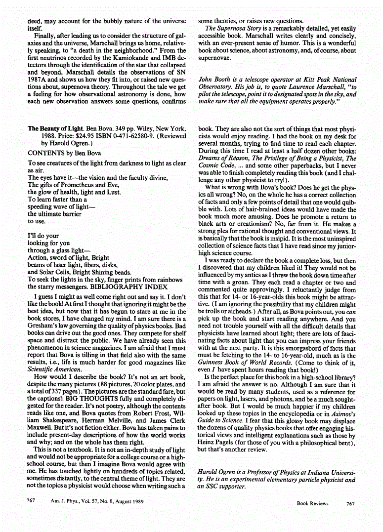 First page of <italic>The Beauty of Light</italic>