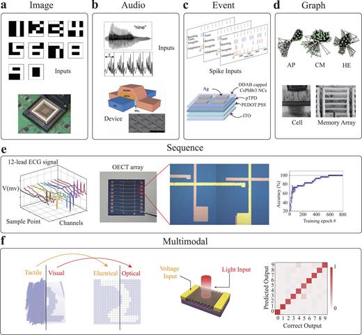 In-memory and in-sensor reservoir computing with memristive devices ...
