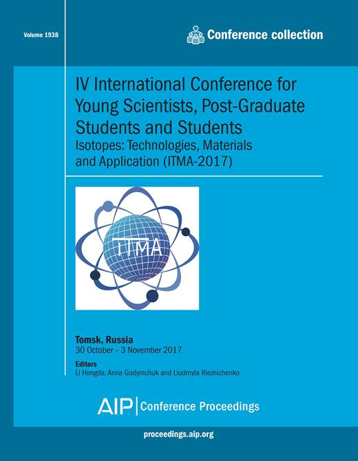 AIP Conference Proceedings Cover Image for Volume 1938, Issue 1