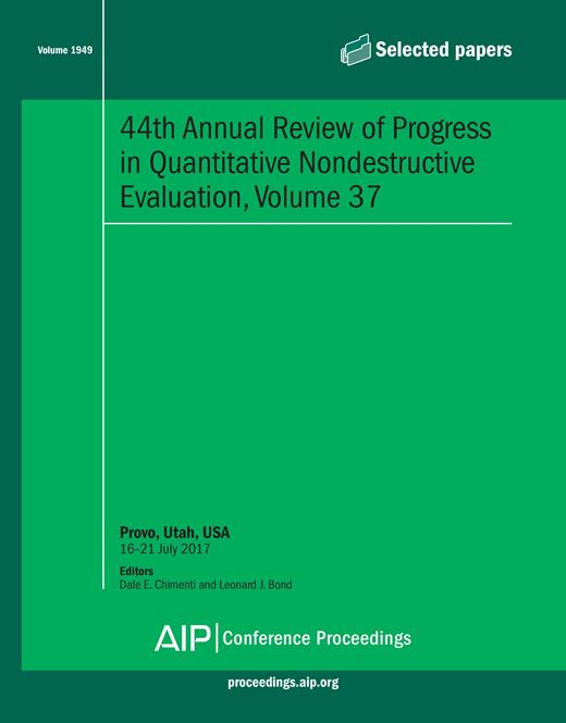 AIP Conference Proceedings Cover Image for Volume 1949, Issue 1