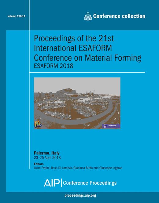 AIP Conference Proceedings Cover Image for Volume 1960, Issue 1